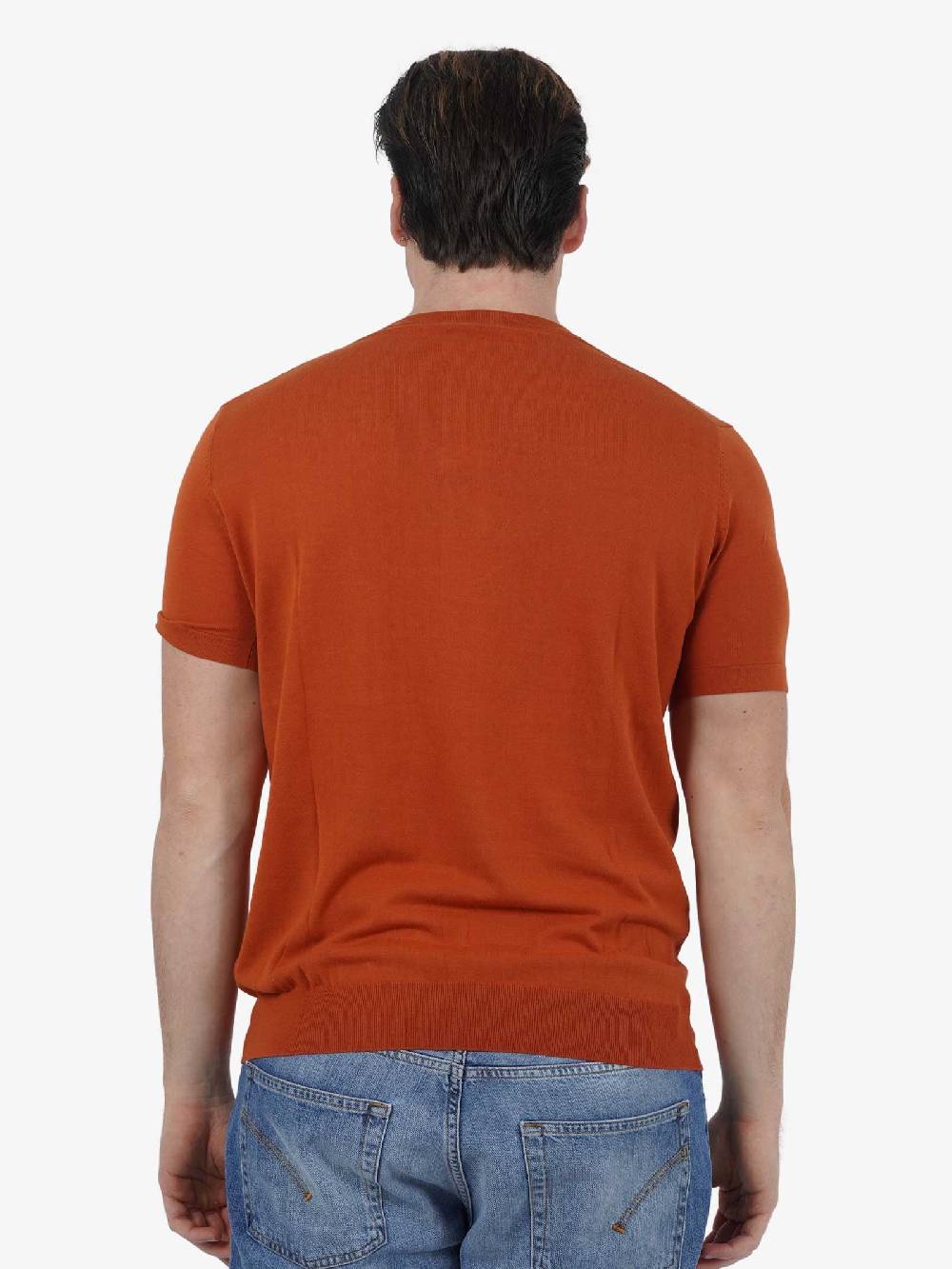 DIKTAT Maglia G/C M/M DK67034 Uomo Cotone Arancione