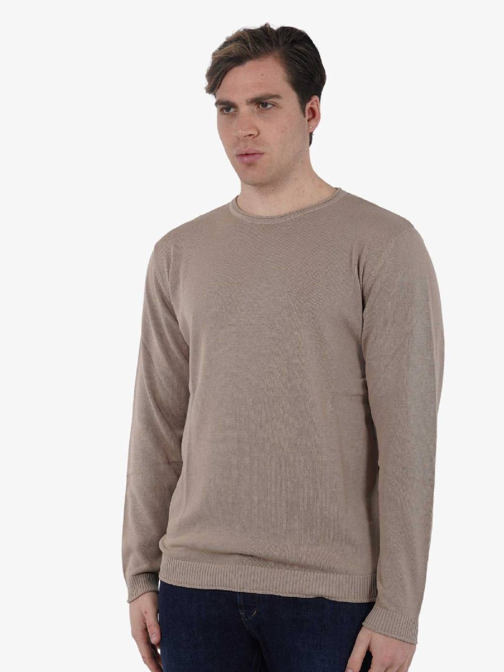 SSEINSE Maglia Girocollo M/M ME2660SS Uomo Cotone Beige