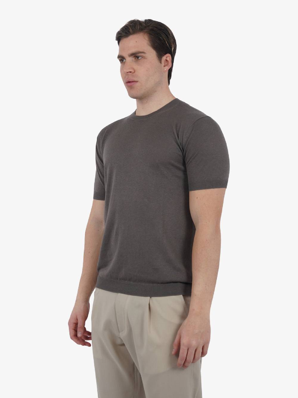 LOW BRAND Maglia K123 Jumerp L1MSS246670 Uomo Seta Verde