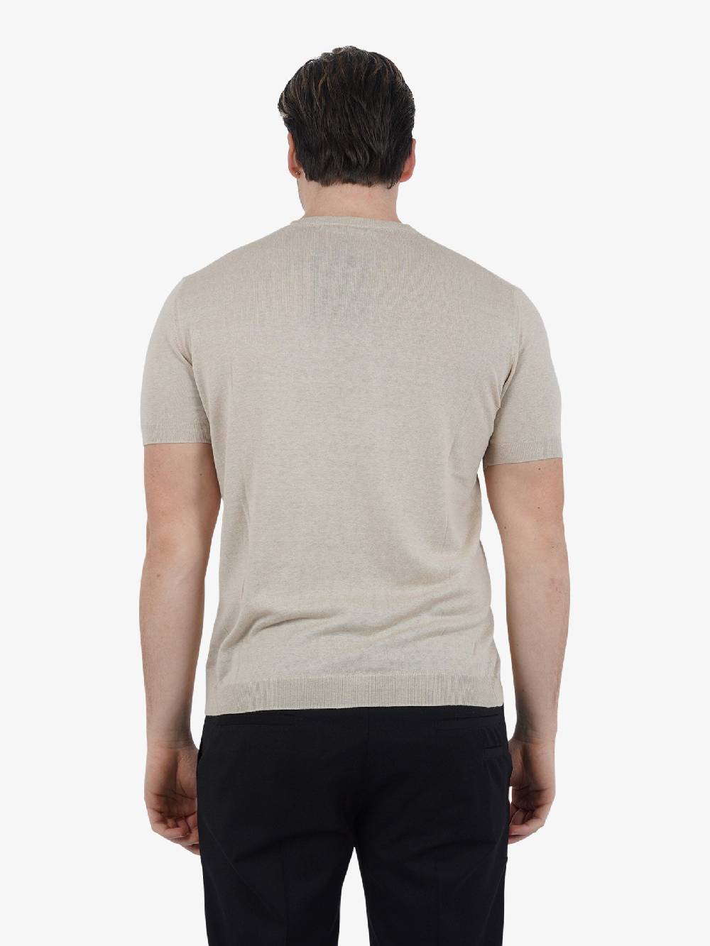 LOW BRAND Maglia K123 Jumper L1MSS246670 Uomo Seta Beige