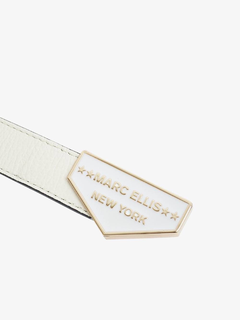 MARC ELLIS Cinture ME BELT-84 Donna In Pelle Panna