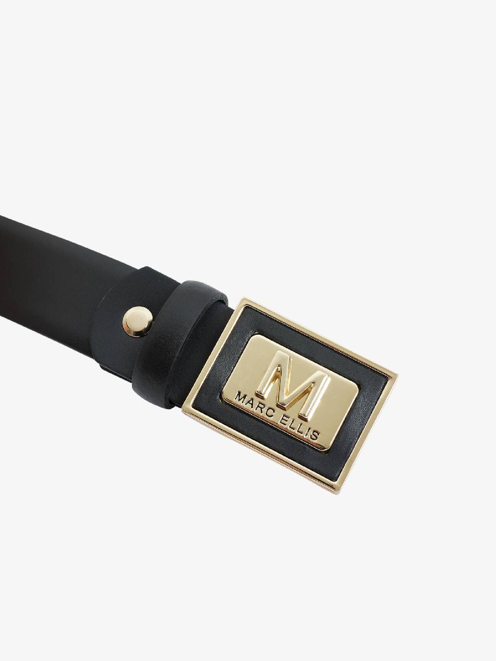 MARC ELLIS Cinture ME BELT-93 Donna In Pelle Nero