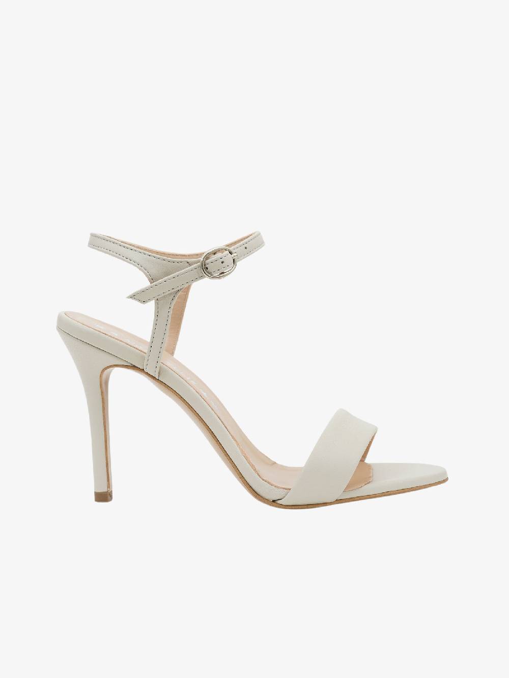 MARC ELLIS Sandali con tacco Donna Pelle Beige