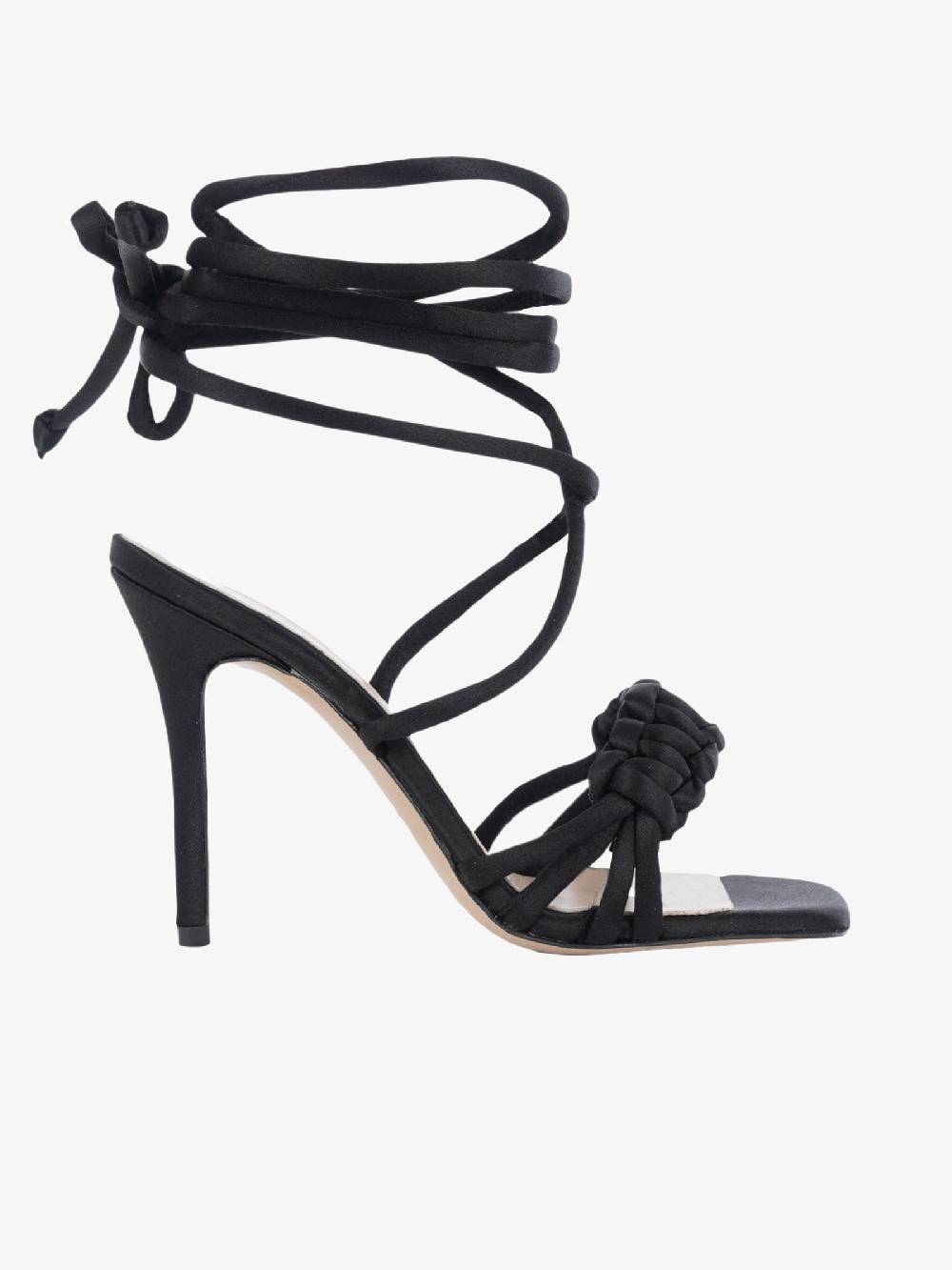 MARC ELLIS Sandali Libra Donna In Raso Nero