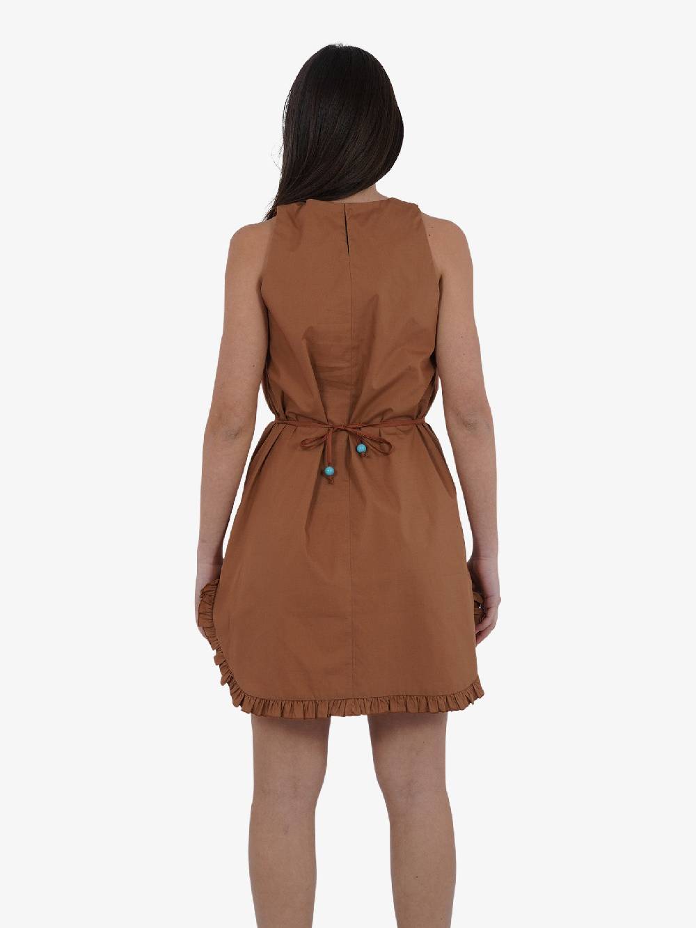 MARIUCCIA Abito MMD3282 Donna Cotone Marrone