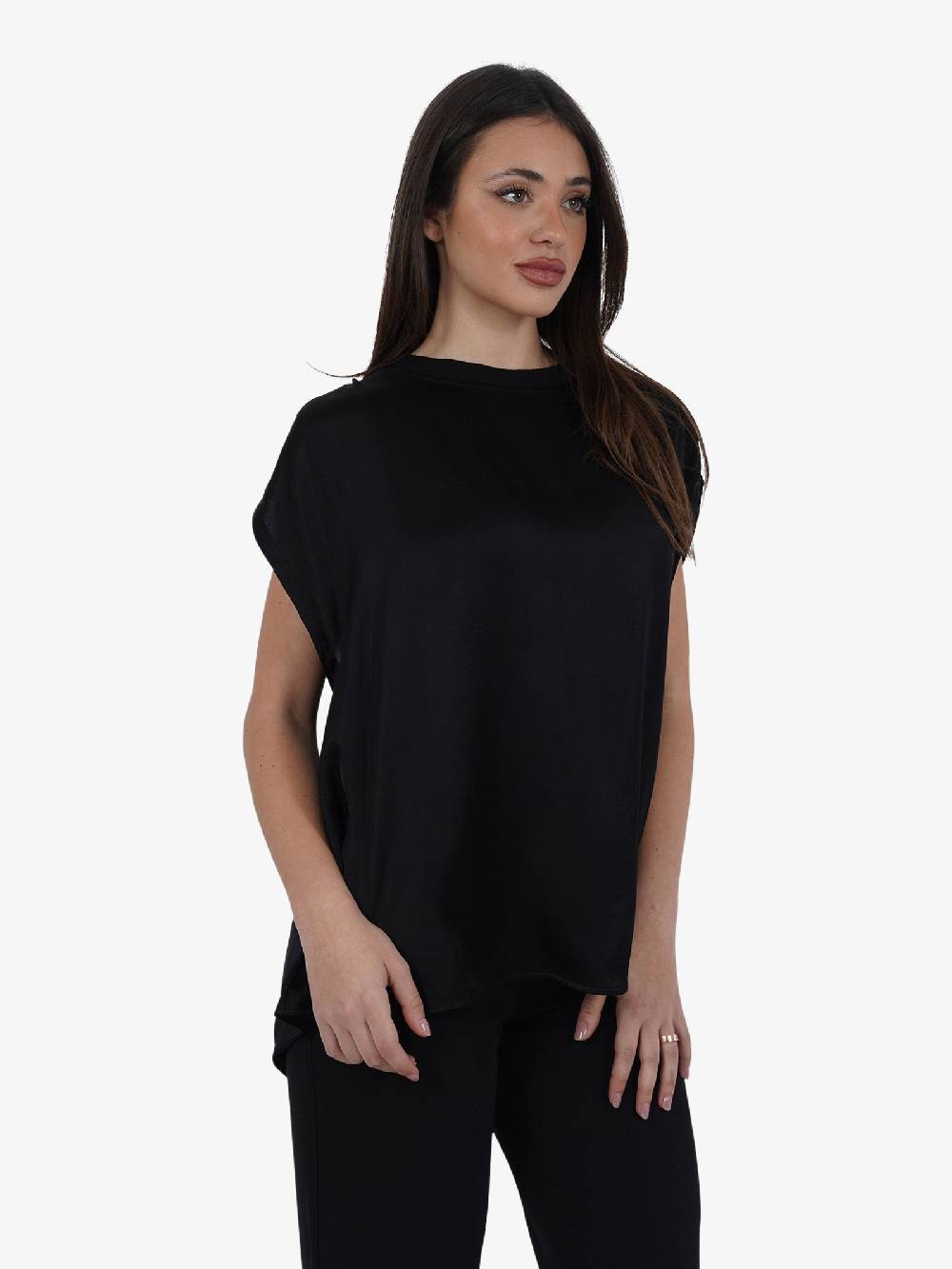 MARIUCCIA Blusa MMD3264 Donna Viscosa Nero