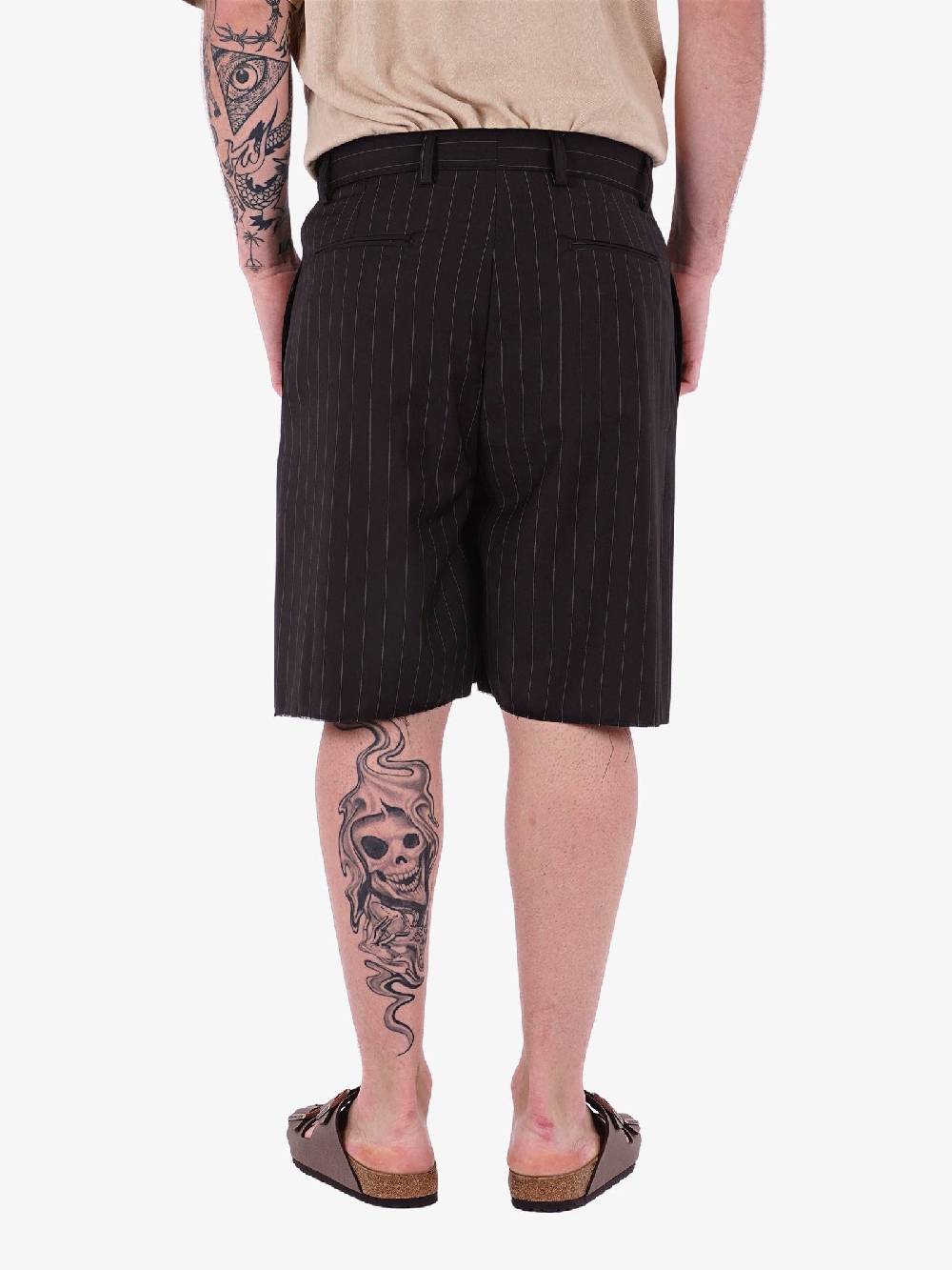 MARSEM Bermuda A Gamba Larga Uomo Nero