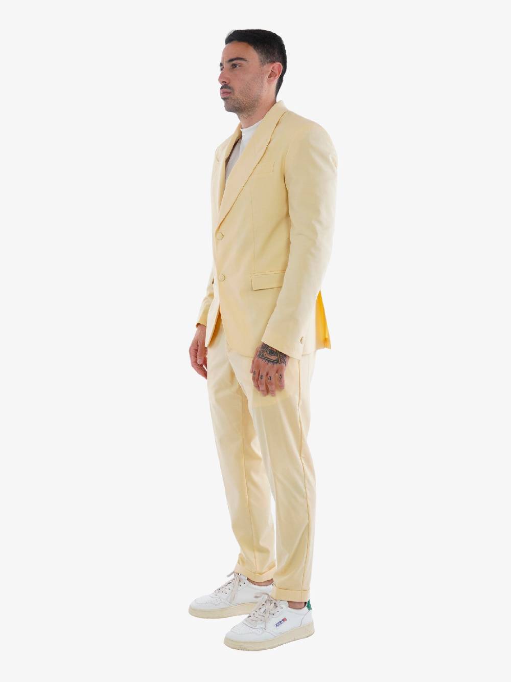 MARSEM Completo Elegante Doppiopetto Uomo Cammello