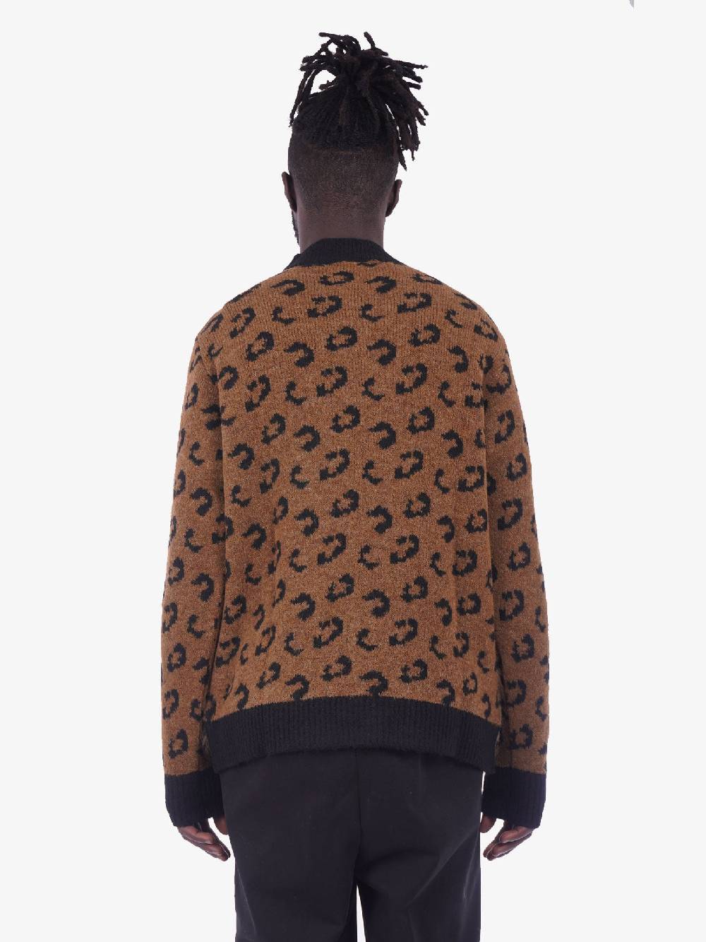 MARSEM Maglione In Misto Lana Uomo Marrone