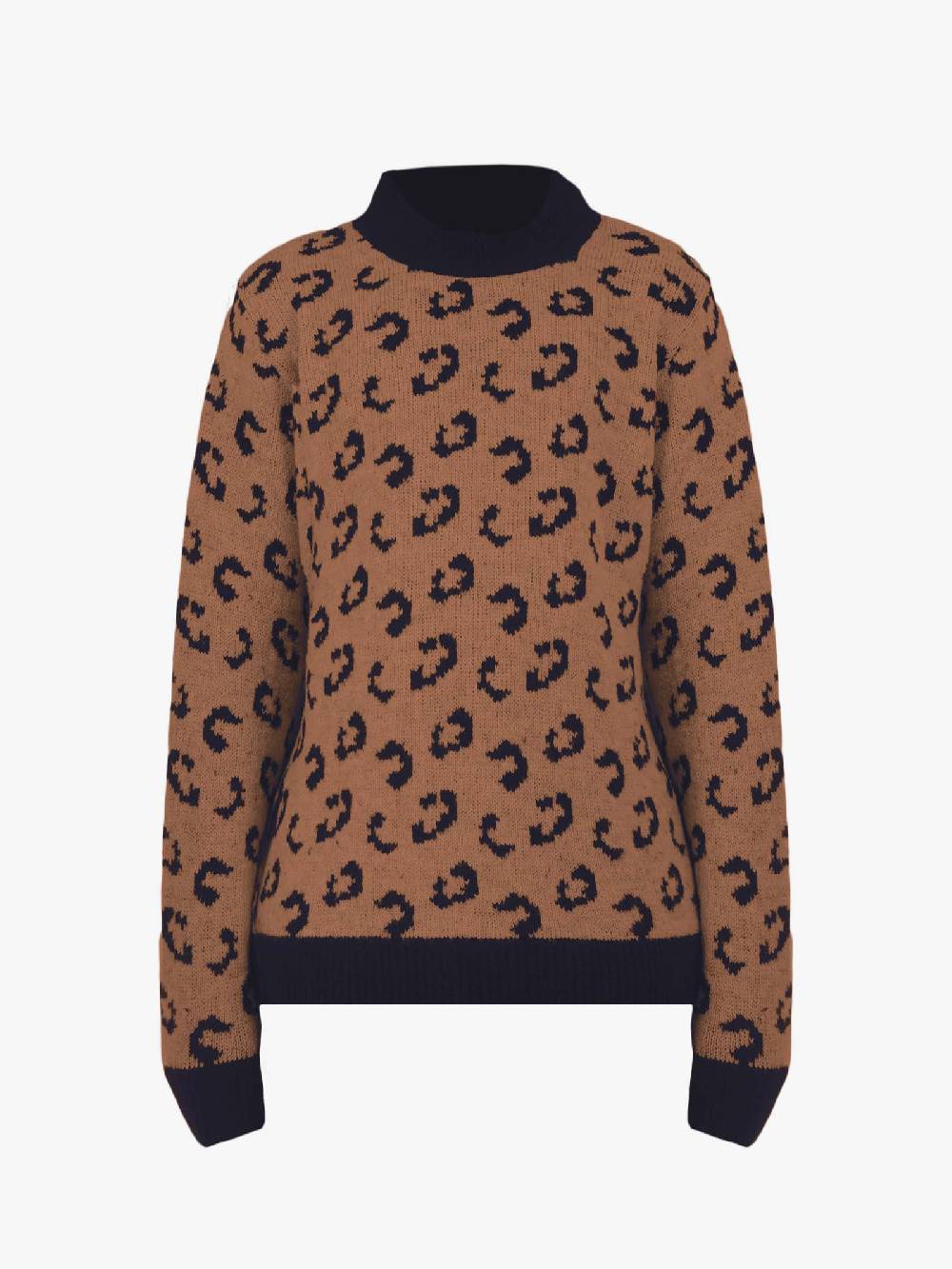 MARSEM Maglione In Misto Lana Uomo Marrone