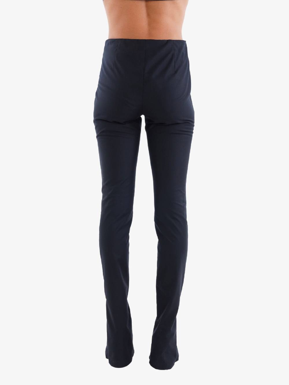 MARSEM Pantalone A Vita Alta Donna Nero