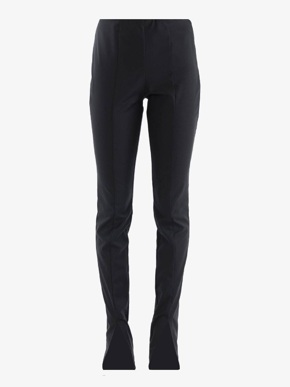 MARSEM Pantalone a vita alta donna nero