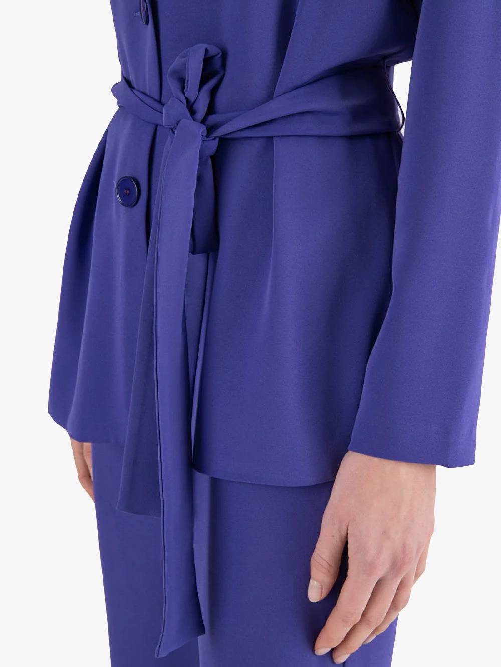 MERCI Blazer Donna In Poliestere Viola MH129U