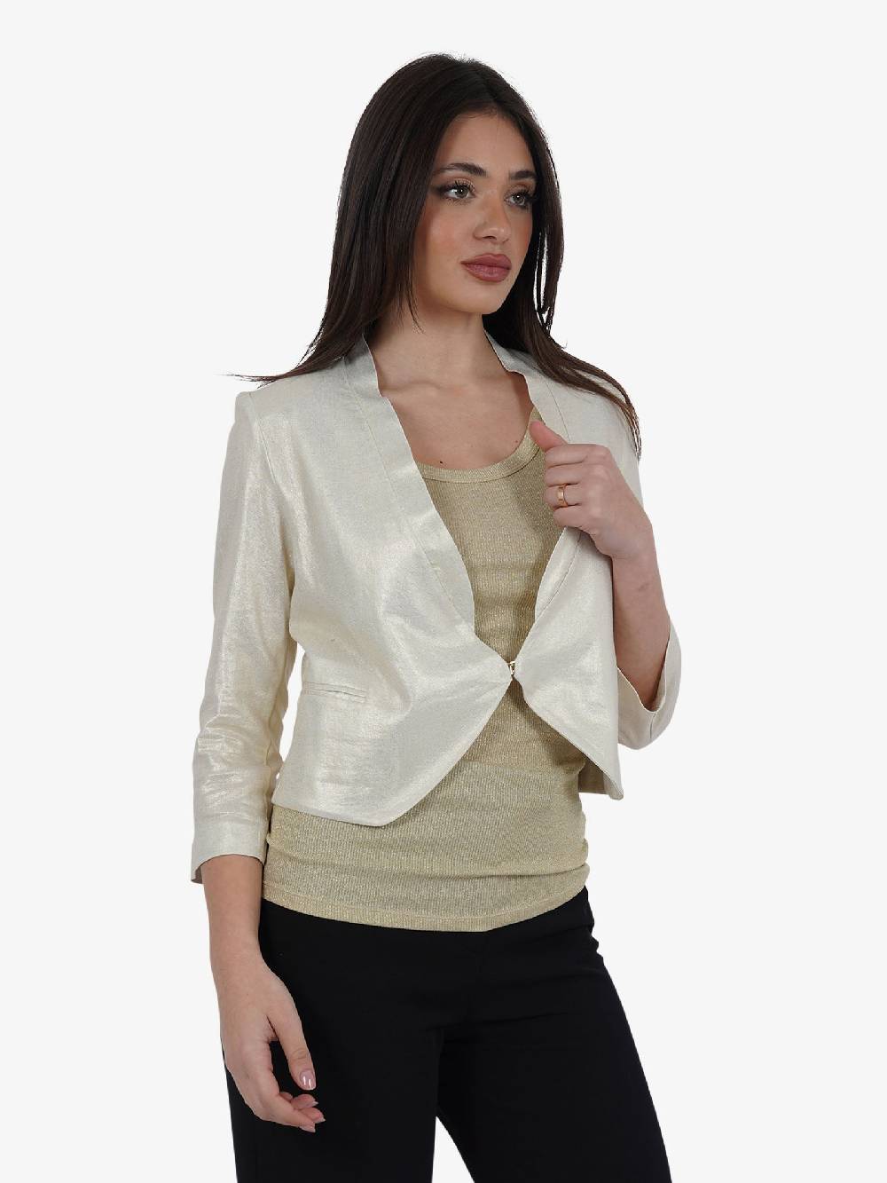 MERCI Blazer G331P Donna Lino Oro