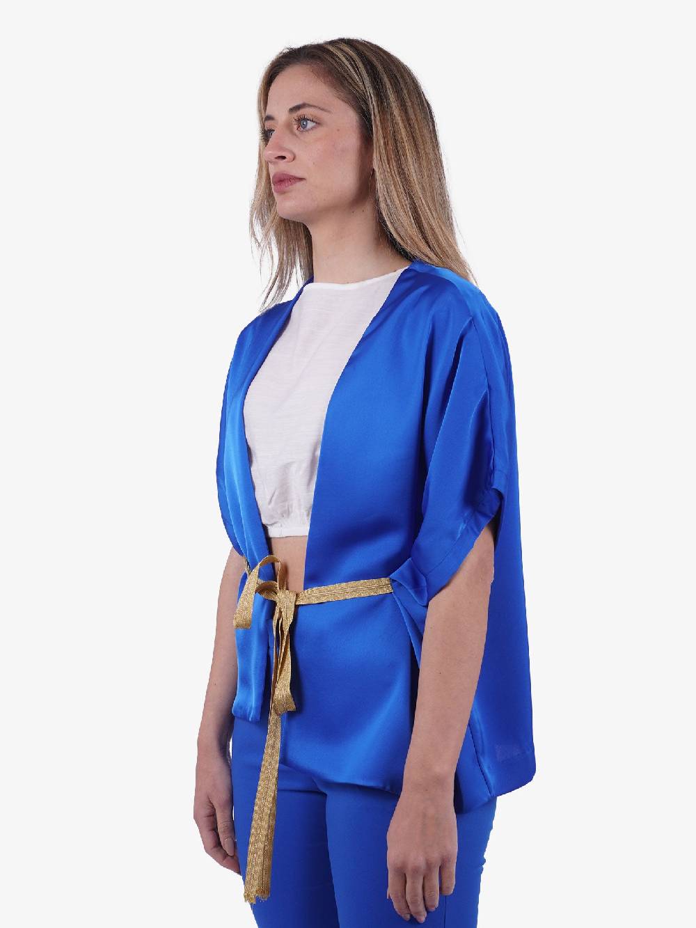 MERCI Blusa Donna Blu Oceano