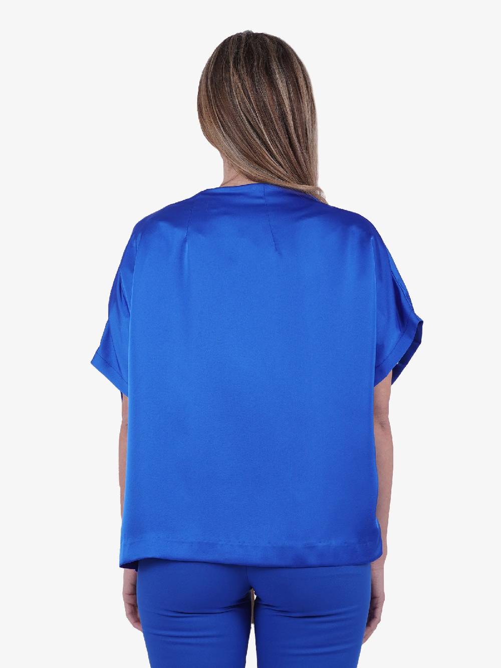 MERCI Blusa Donna Blu Oceano