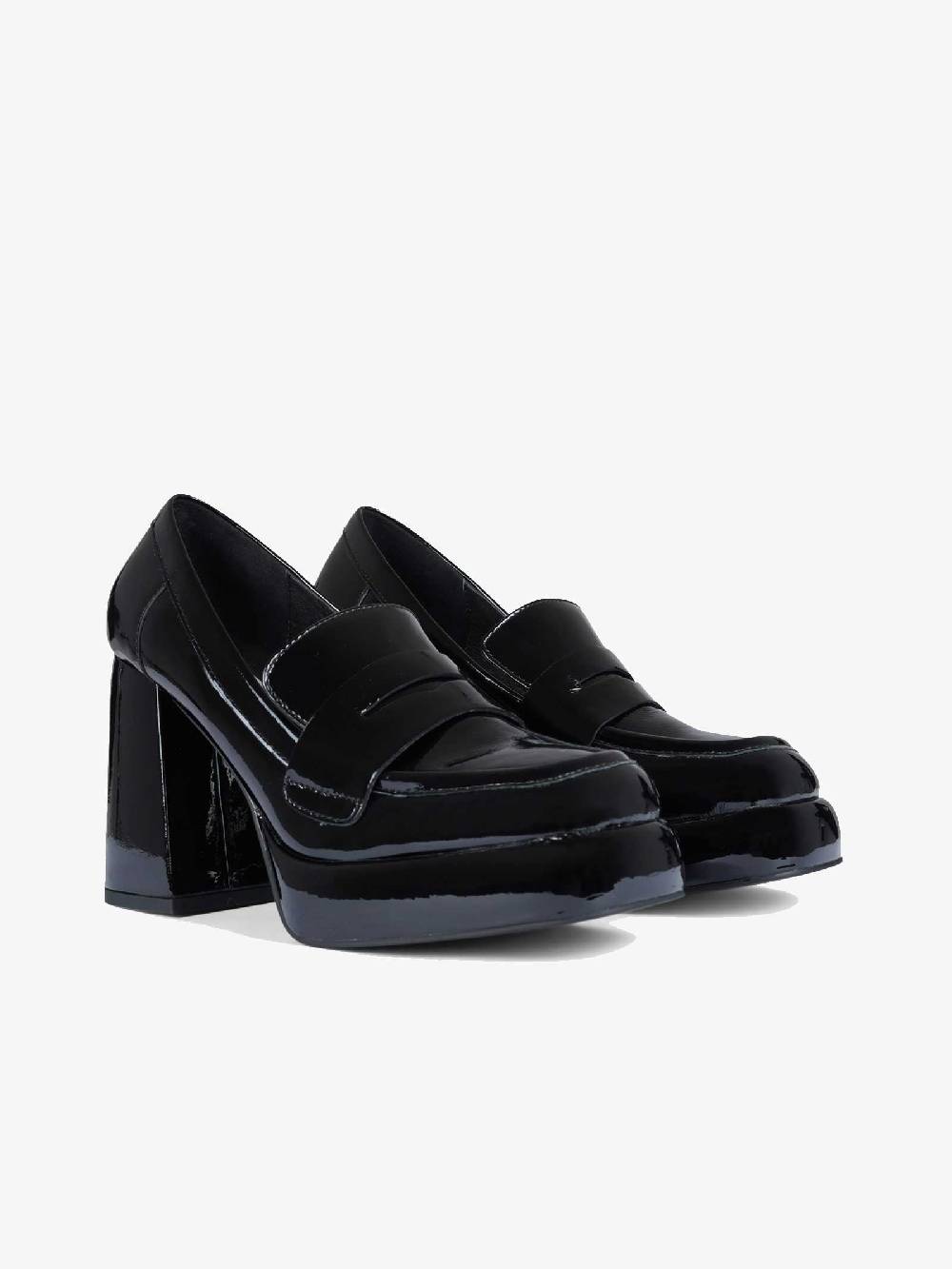BIBI LOU Mocassino Con Tacco Natalie Donna In Pelle Nero