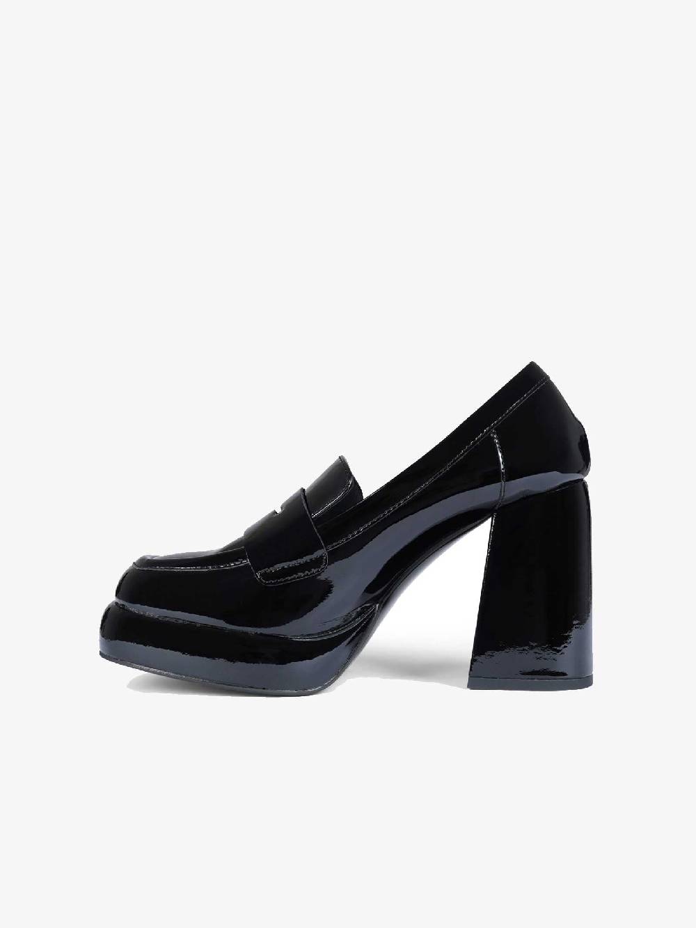 BIBI LOU Mocassino Con Tacco Natalie Donna In Pelle Nero