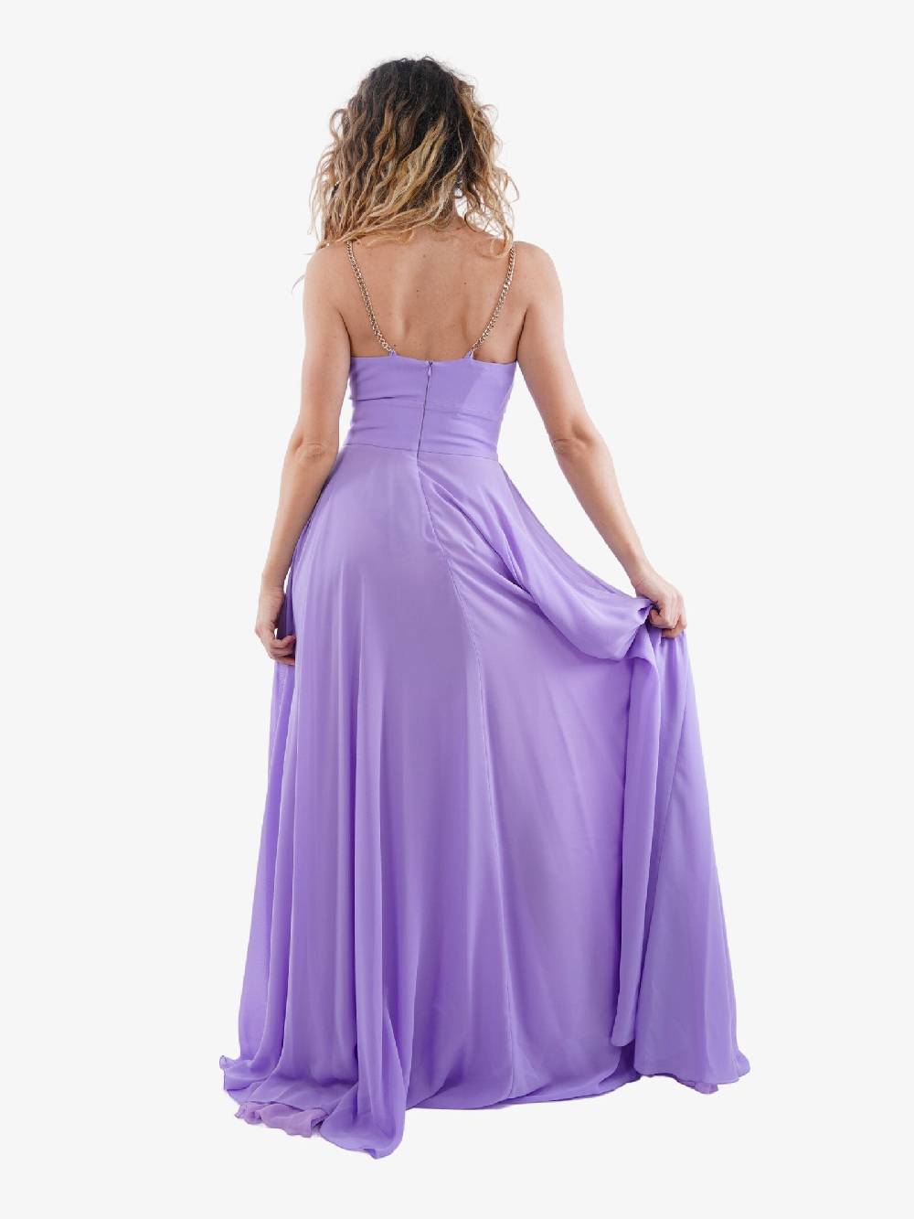 MONIQUE GARCONNE Abito Lungo Donna Lilla