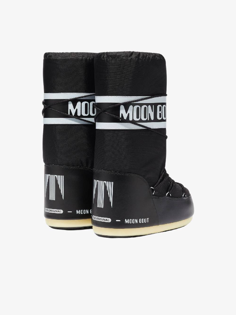 MOON BOOT Stivali Icon Donna In Nylon 001 Nero