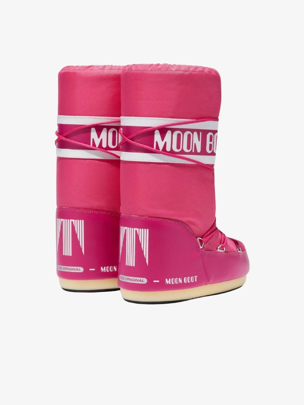 MOON BOOT Stivali Icon Donna In Nylon 062 Magenta