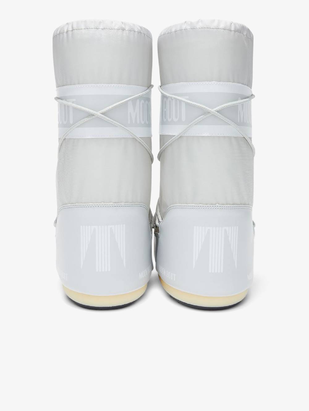 MOON BOOT Stivali Icon Donna In Nylon 086 Grigio