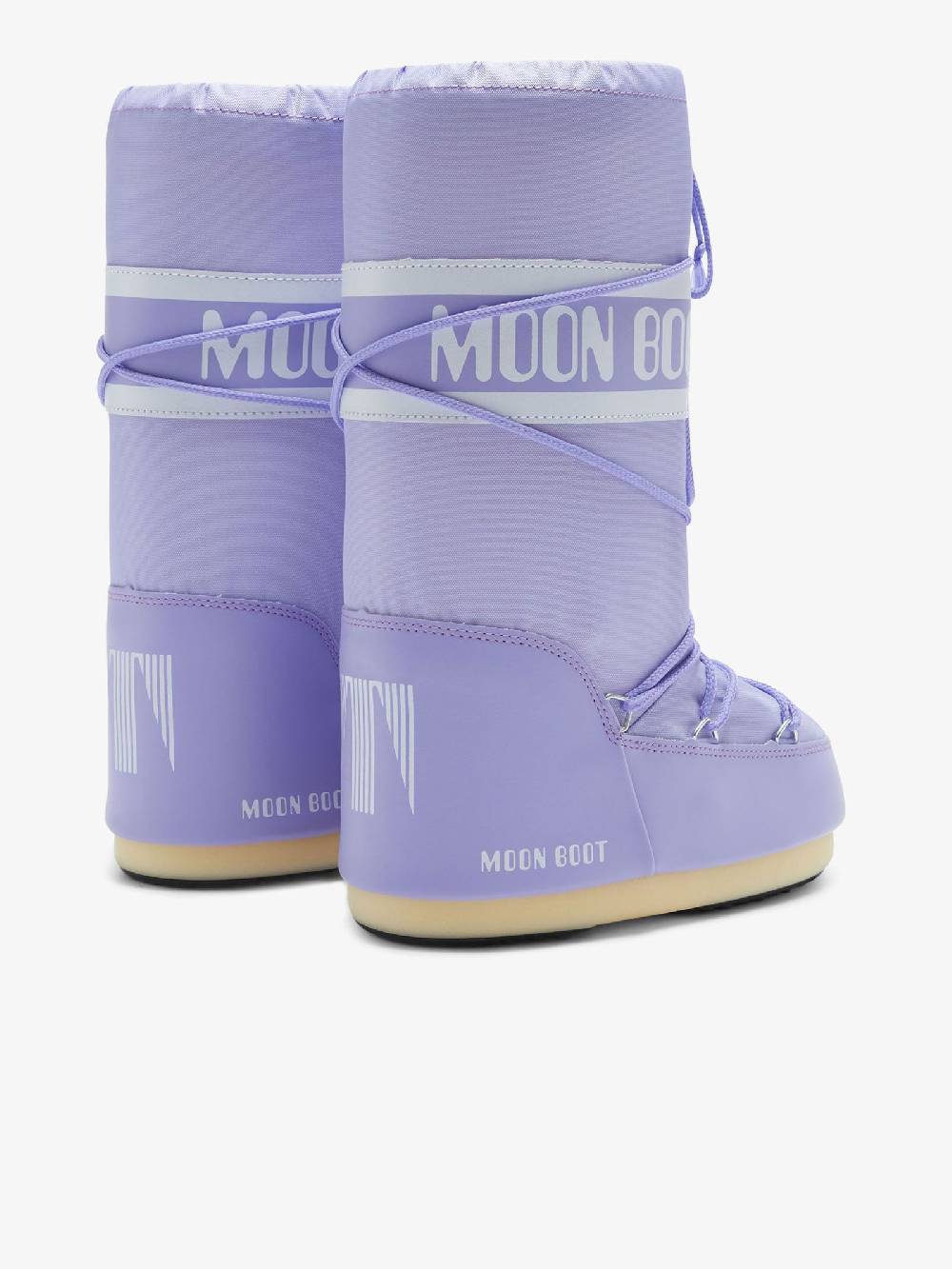 MOON BOOT Stivali Icon Donna In Nylon 089 Lilla