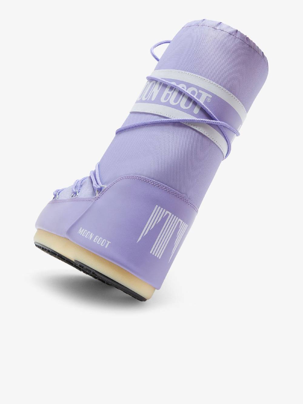 MOON BOOT Stivali Icon Donna In Nylon 089 Lilla
