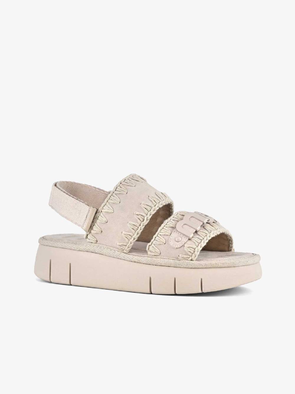 MOU Sandali Con Zeppa Bounce SW531001A Donna Panna