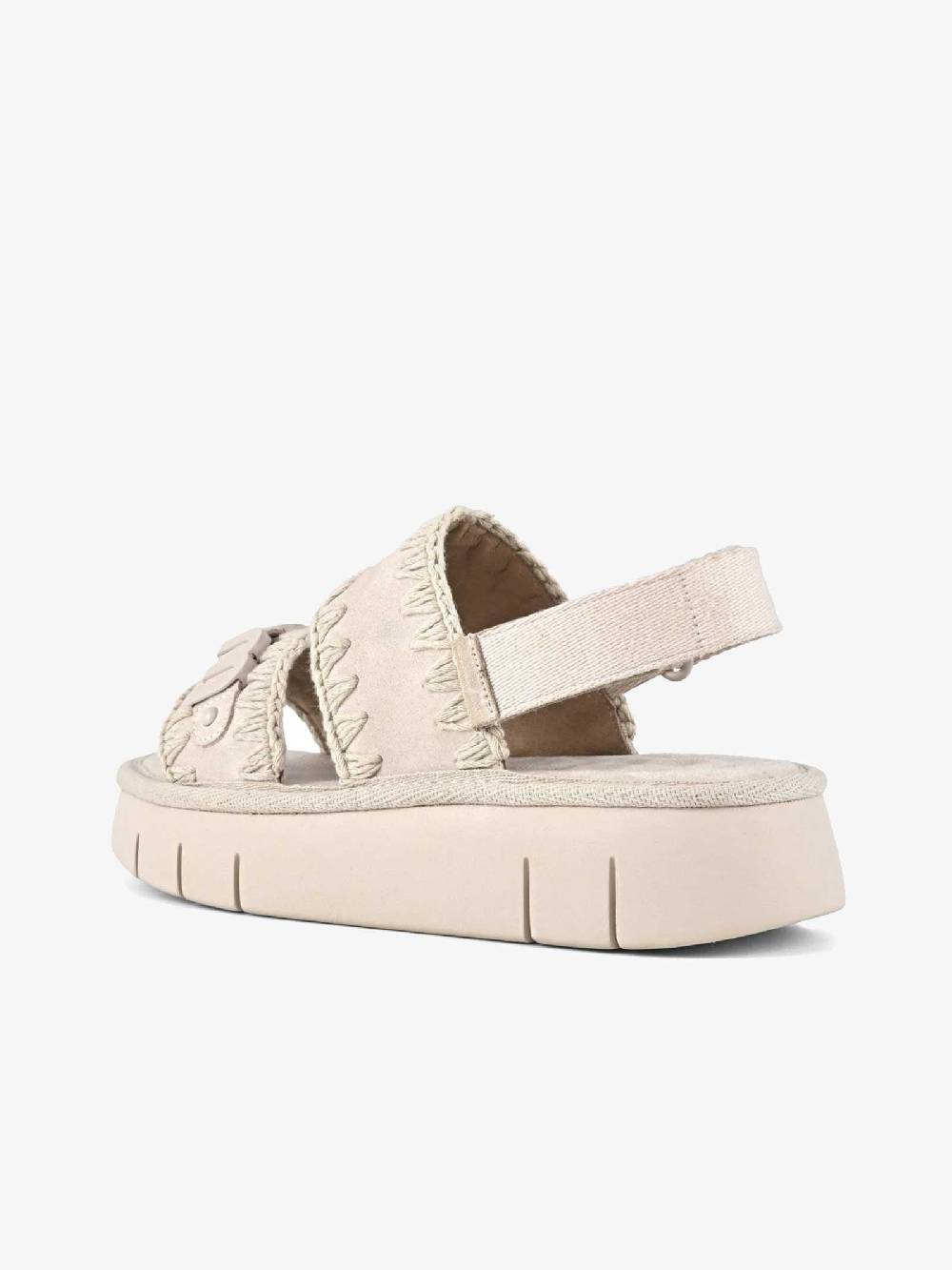 MOU Sandali Con Zeppa Bounce SW531001A Donna Panna