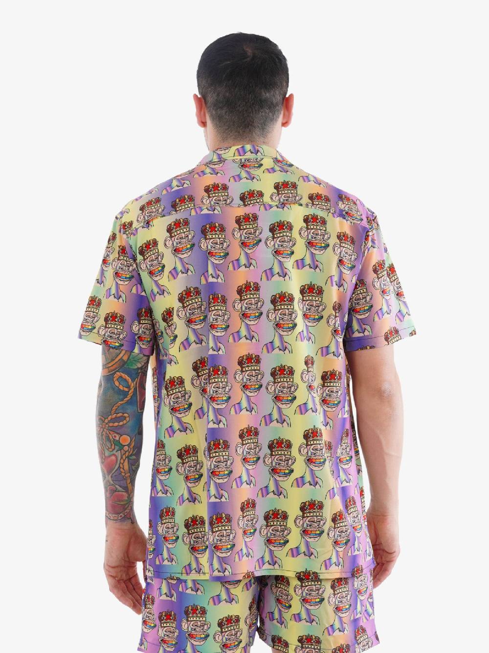 MOVE BEACHWEAR Camicia Bowling - S5 Uomo Multicolore