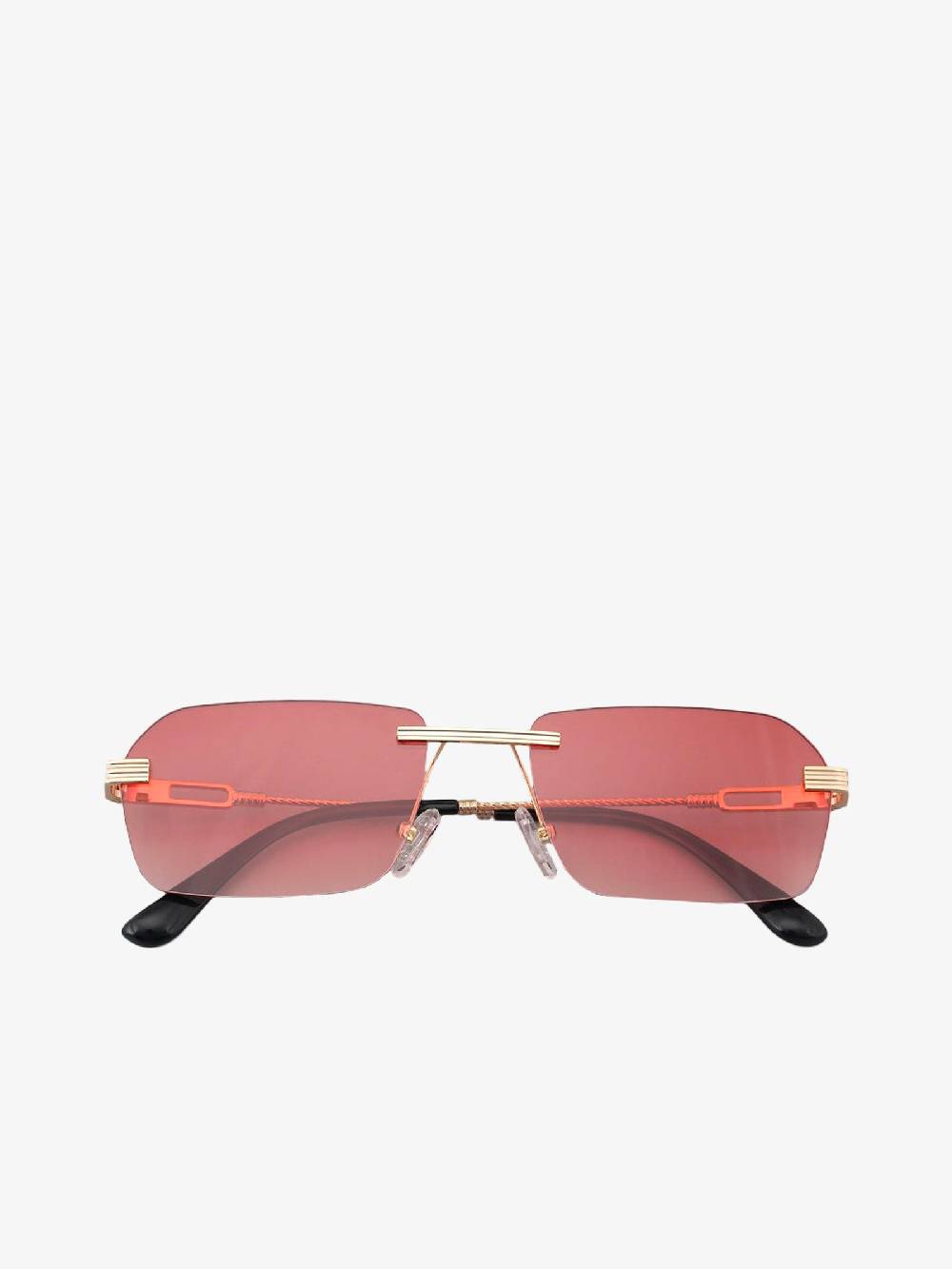 LEZIFF Occhiali Da Sole Dubai Unisex Verde Gradient