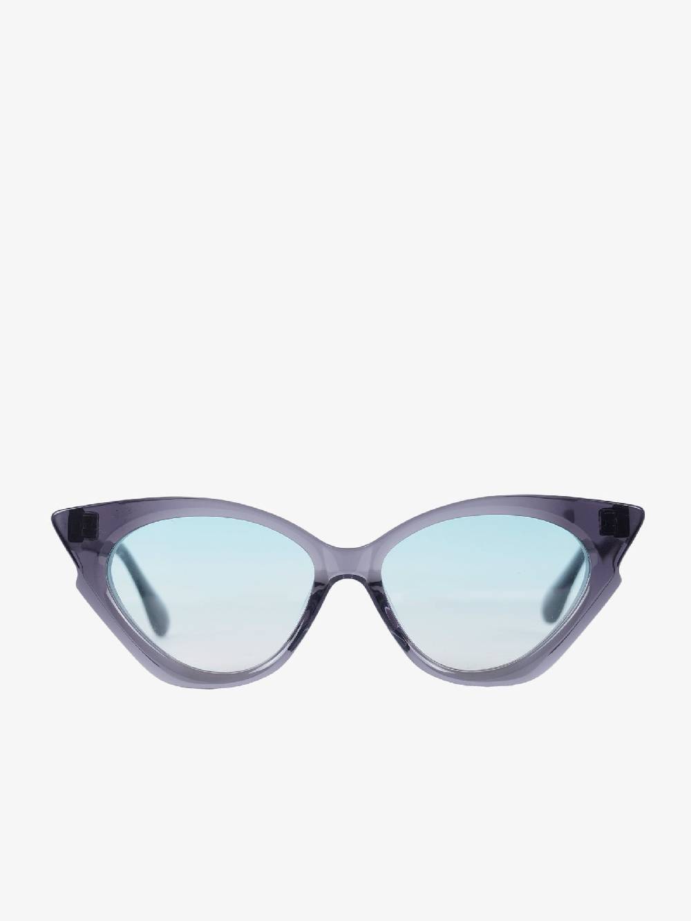 LABE Occhiali Da Sole In Celluloide Grigio Con Design Unisex
