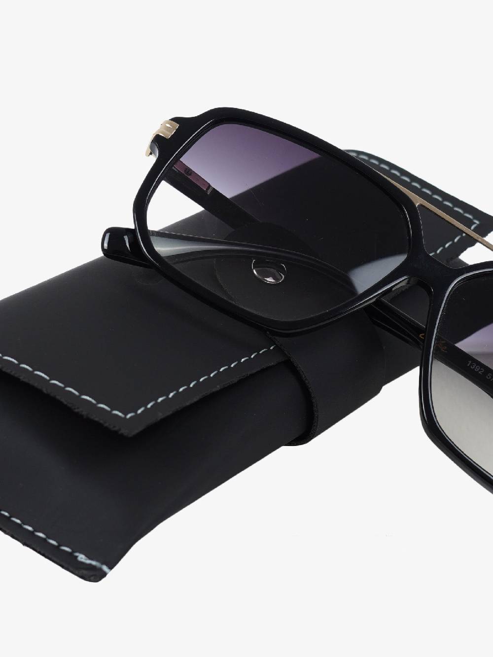 LABE Occhiali Da Sole In Metallo Unisex Con Design Moderno