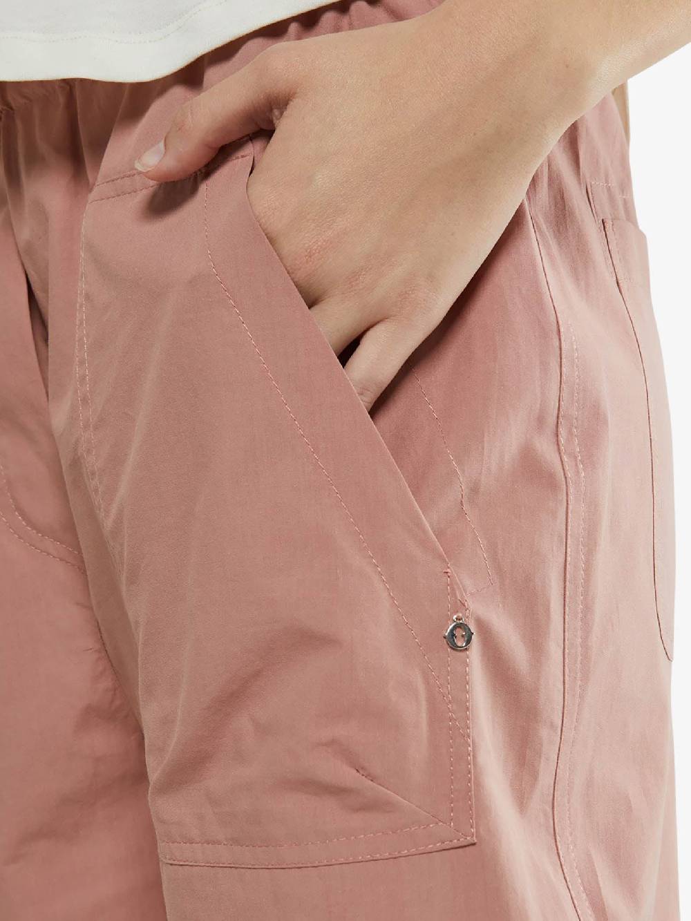 OTTOD'AME Pantalone PCH_DP9582 Donna Cotone Rosa