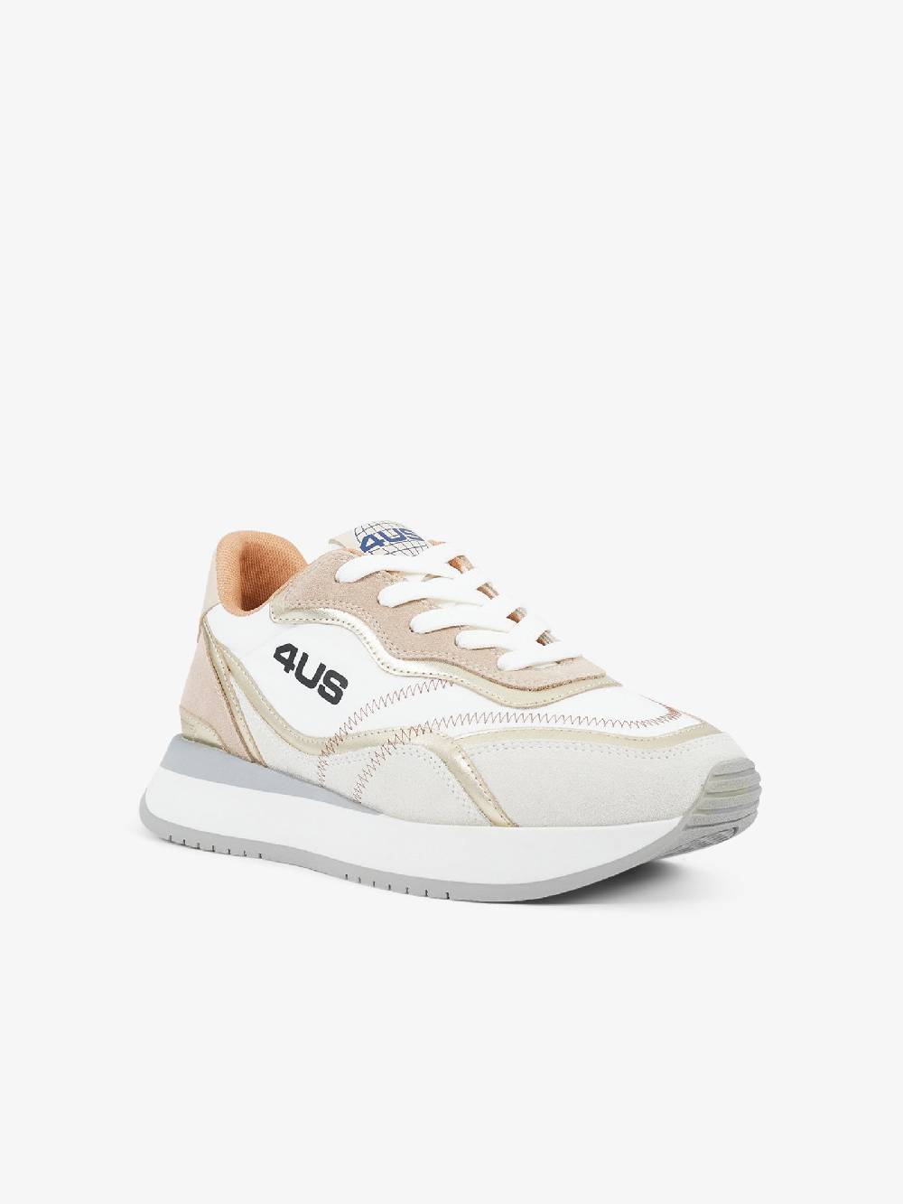 PACIOTTI Sneakers ANNIE-13 Donna Pelle Oro