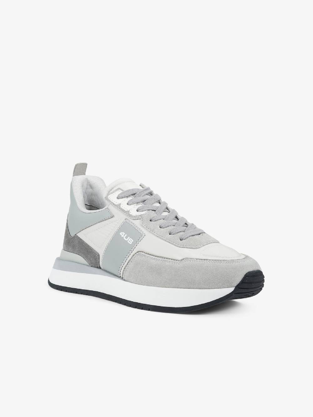 PACIOTTI Sneakers SEAN 400-03 Uomo Pelle Grigio