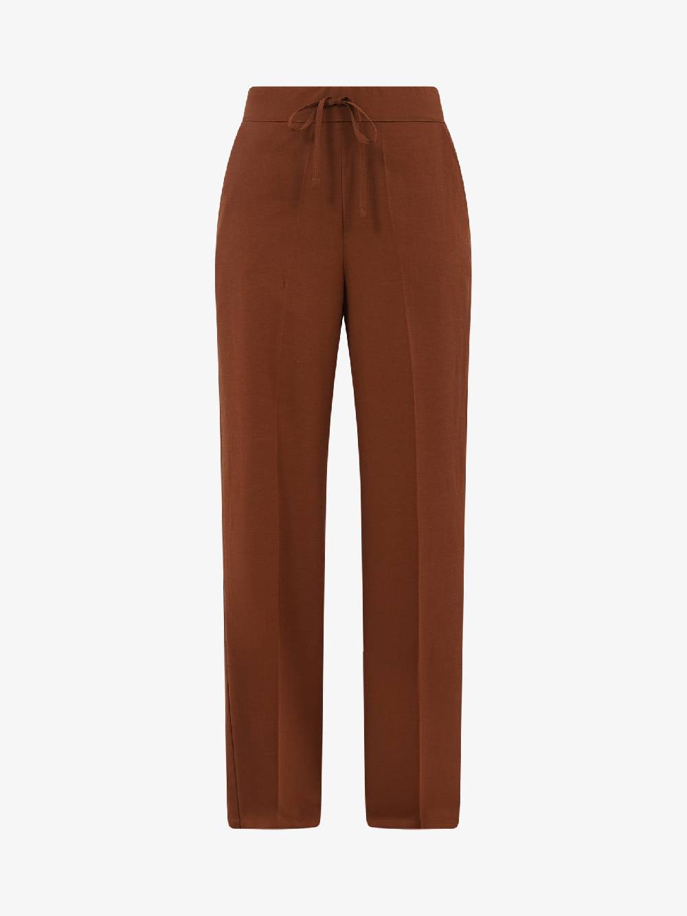 MARIUCCIA Pantalone A Palazzo MMD3241 Donna Viscosa Marrone