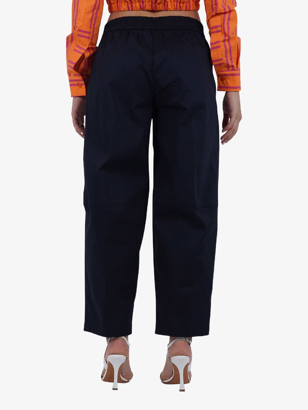 DIXIE Pantalone A Palazzo P840J147 Donna Cotone Blu