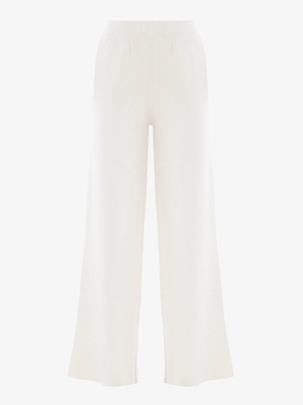 HAVE ONE Pantalone ampio PNC-K020 donna in viscosa burro