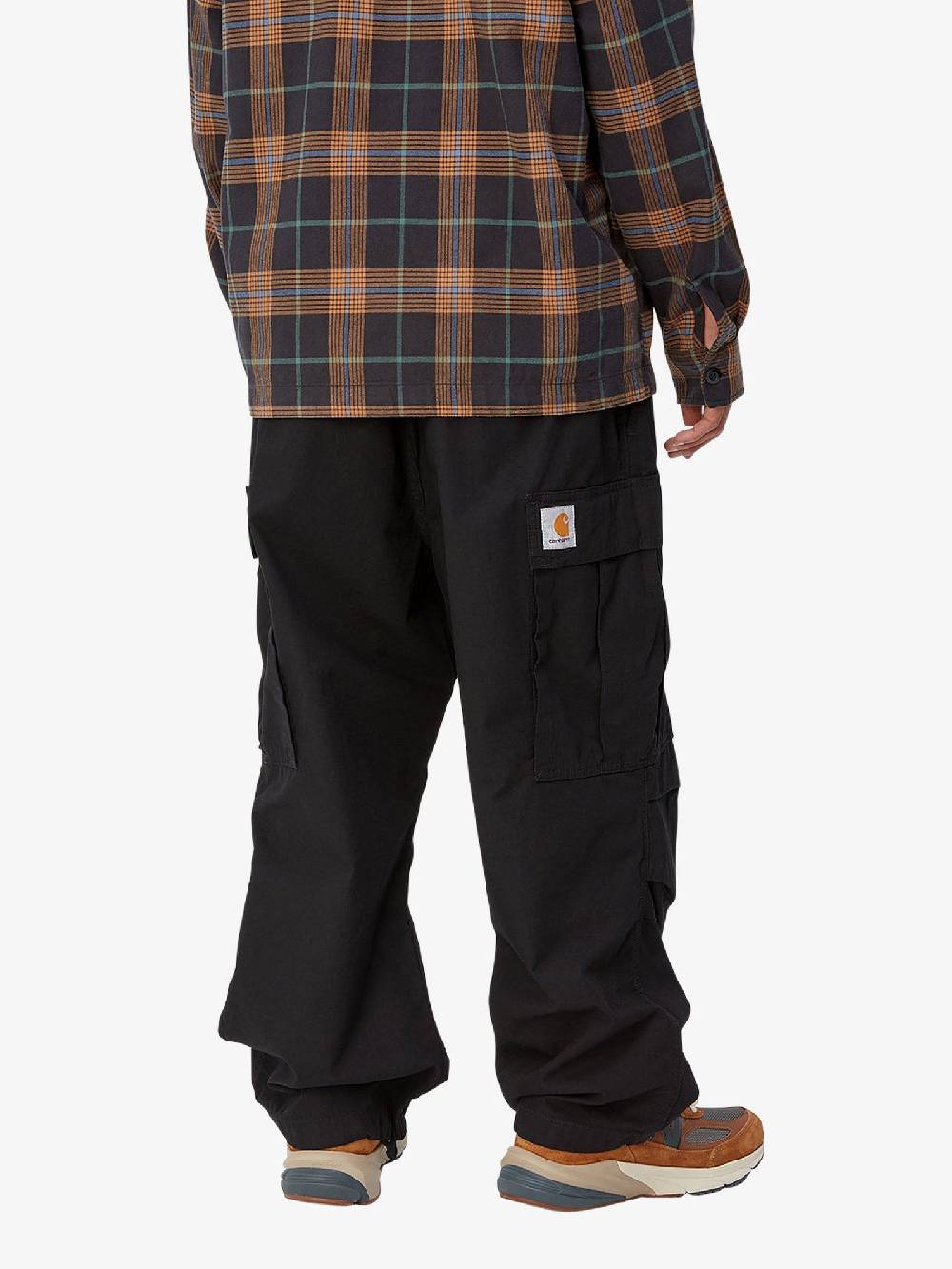 CARHARTT WIP Pantalone Cargo Jet I032967_89_02 Uomo In Cotone Nero