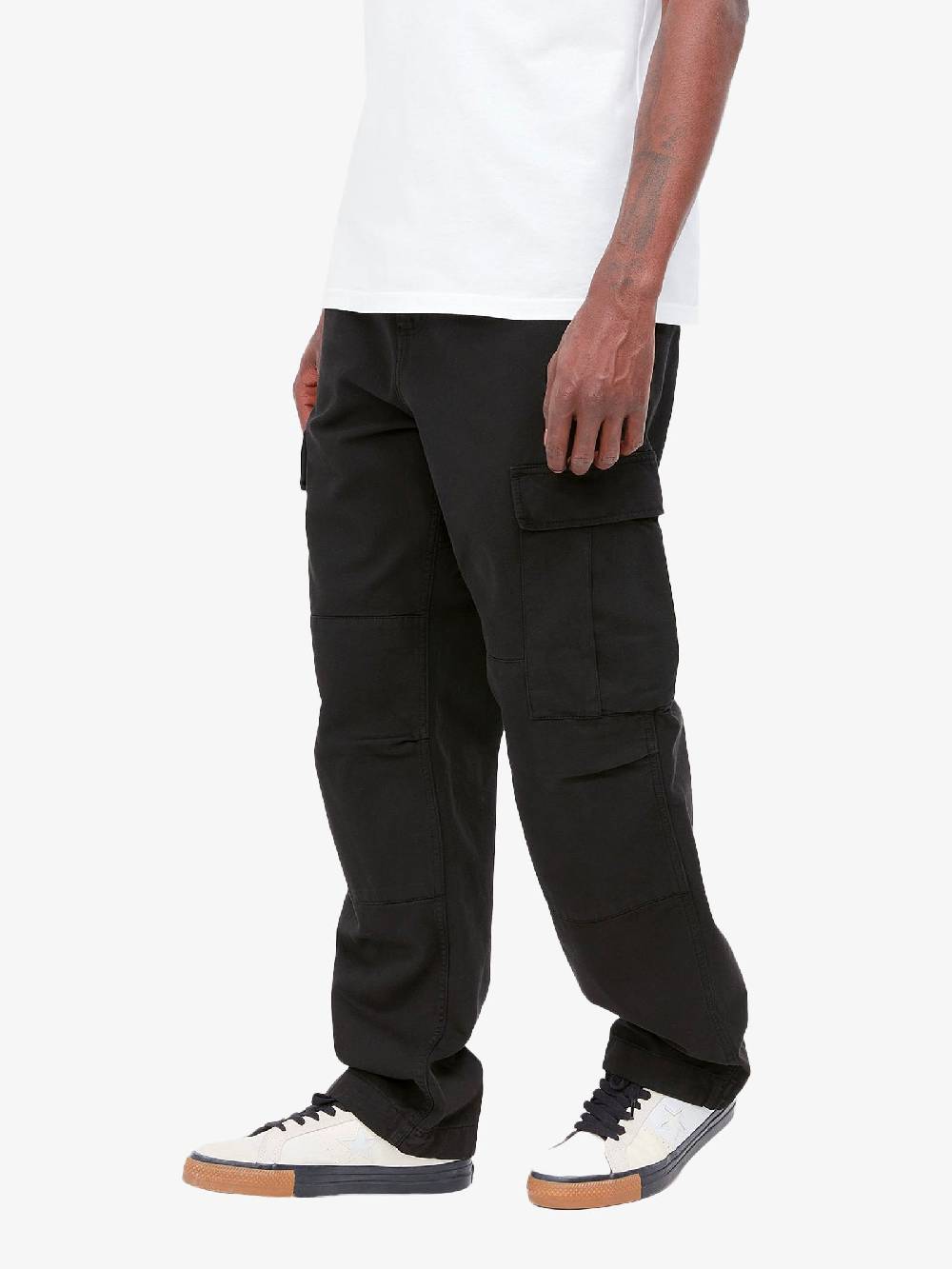 CARHARTT WIP Pantalone Cargo Regular I030475_89_GD Uomo Nero
