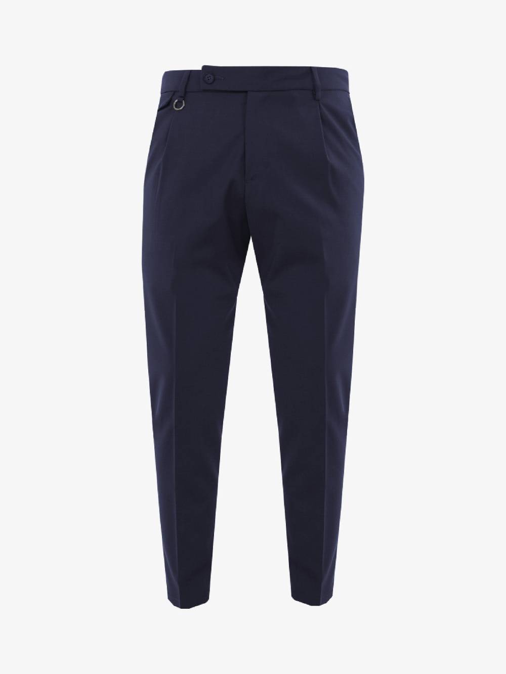 GOLDEN CRAFT Pantalone Charles In Lana Uomo Blu Scuro