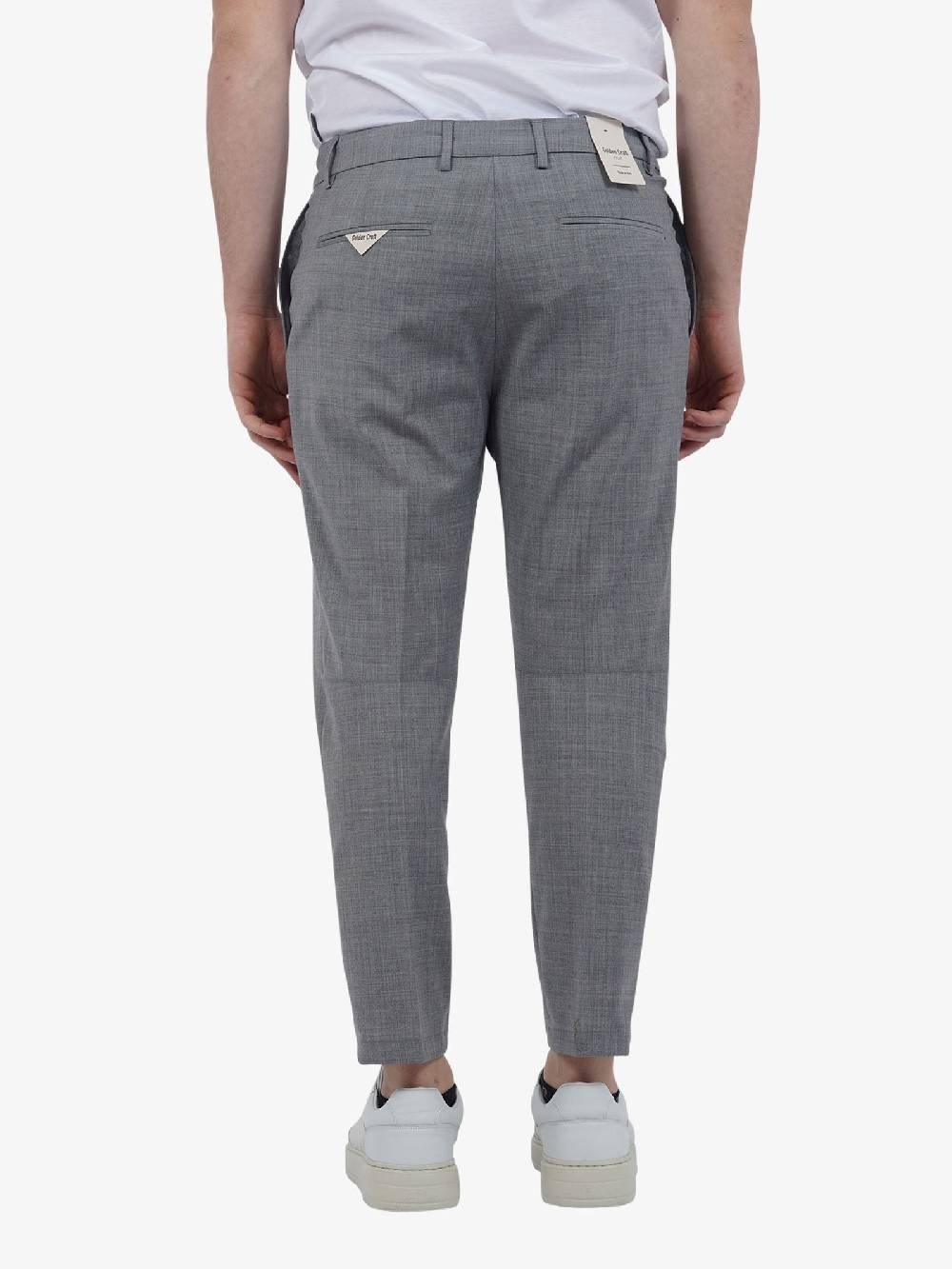 GOLDEN CRAFT Pantalone CHARLES LIGHT GC1PSS246658 Uomo Lana Grigio