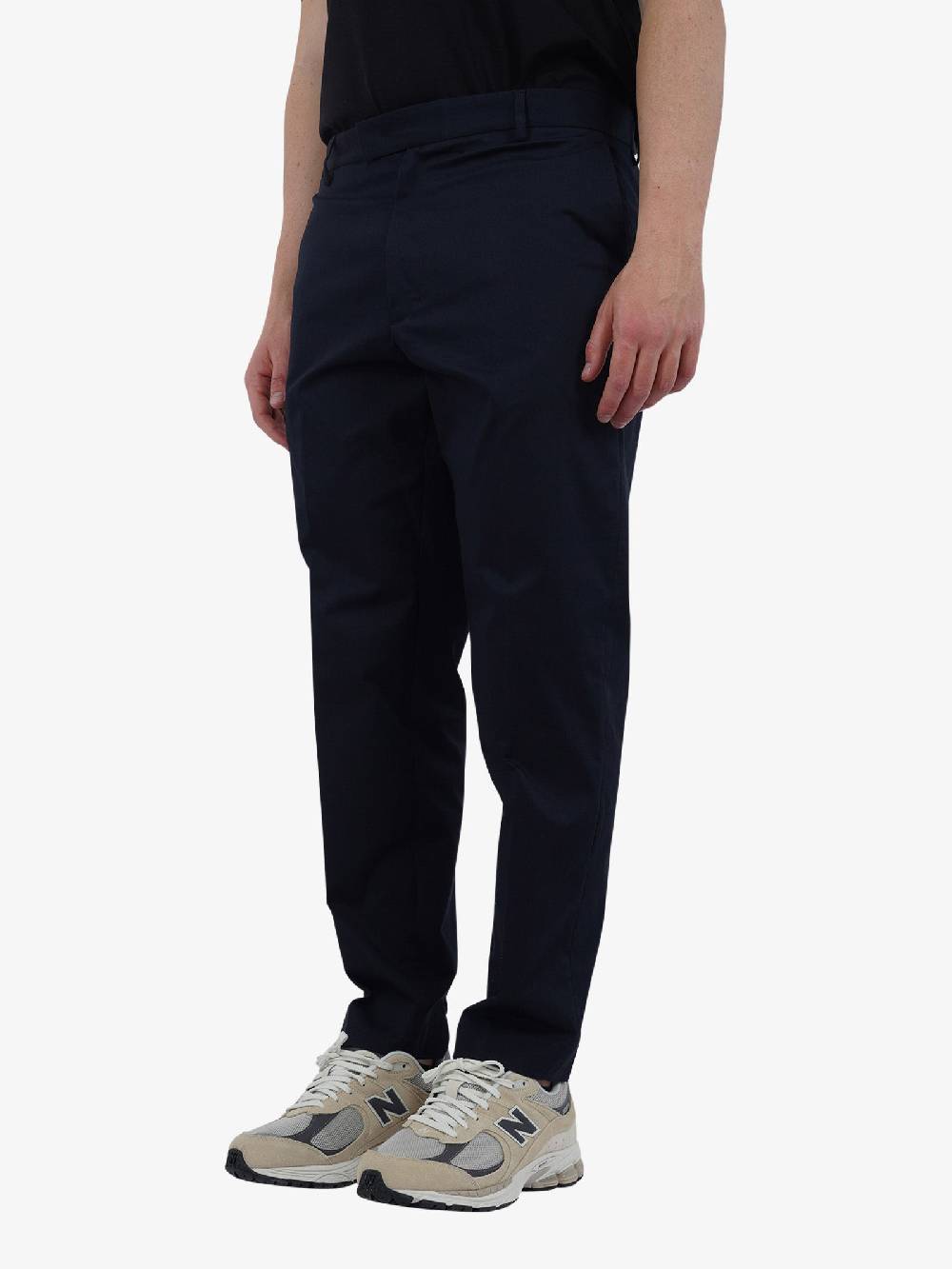 LOW BRAND Pantalone Chino Classico L1PSS246736 Uomo Cotone Blu