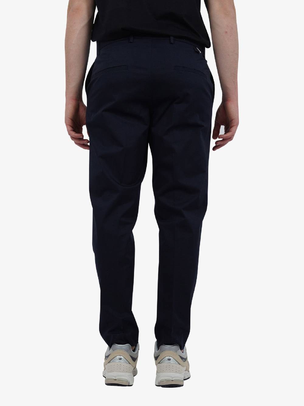 LOW BRAND Pantalone Chino Classico L1PSS246736 Uomo Cotone Blu