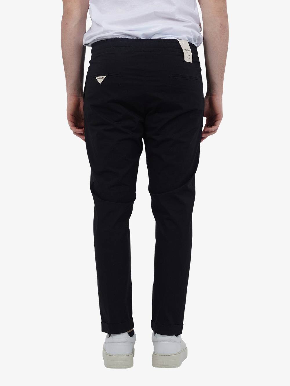 GOLDEN CRAFT Pantalone CLANCIE LIGHT GC1PSS246684 Uomo Cotone Nero