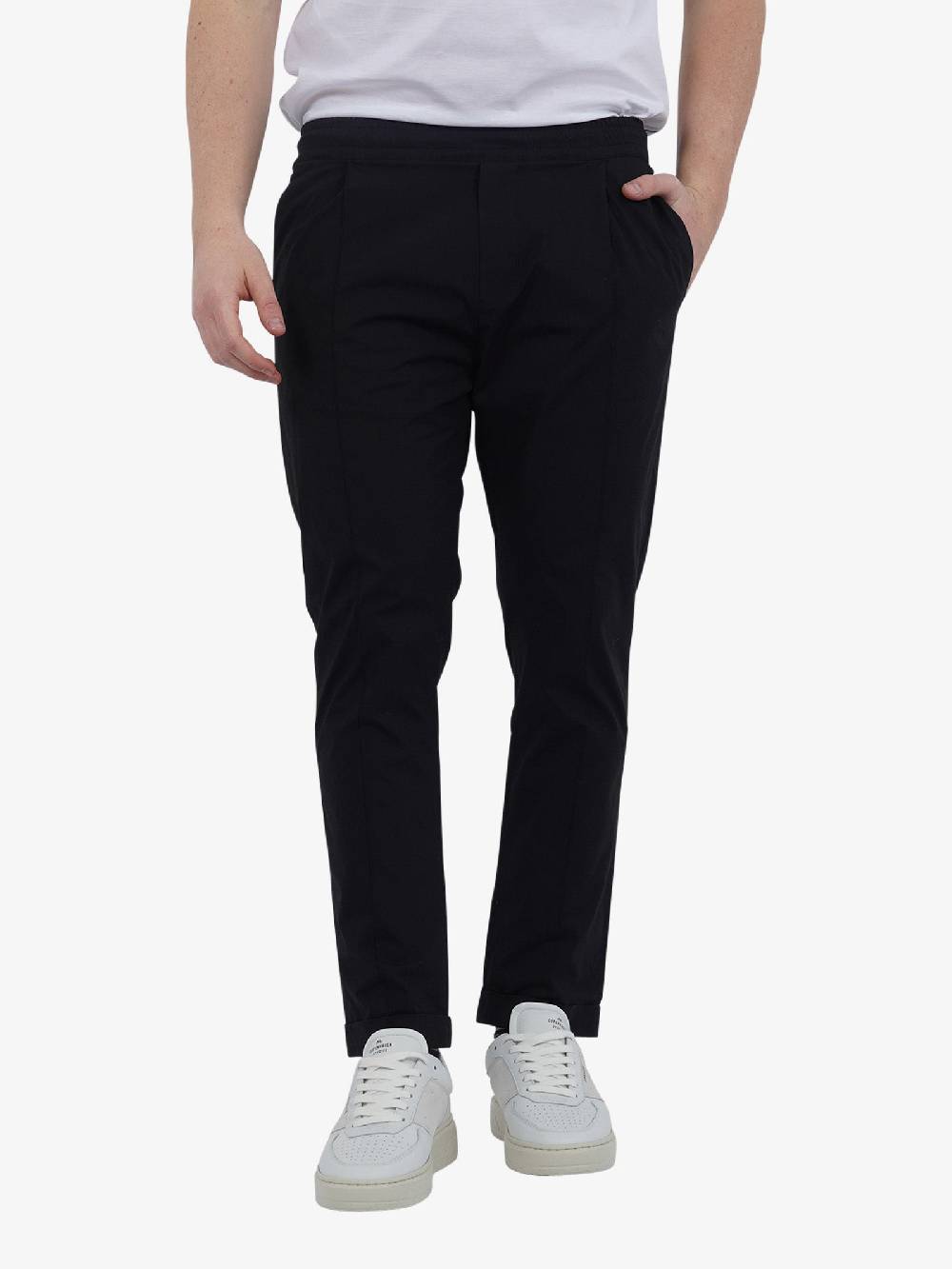 GOLDEN CRAFT Pantalone CLANCIE LIGHT GC1PSS246684 Uomo Cotone Nero