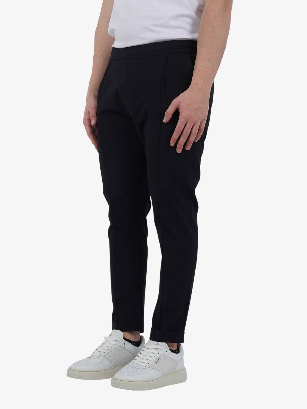 GOLDEN CRAFT Pantalone CLANCIE LIGHT GC1PSS246686 Uomo Lana Nero