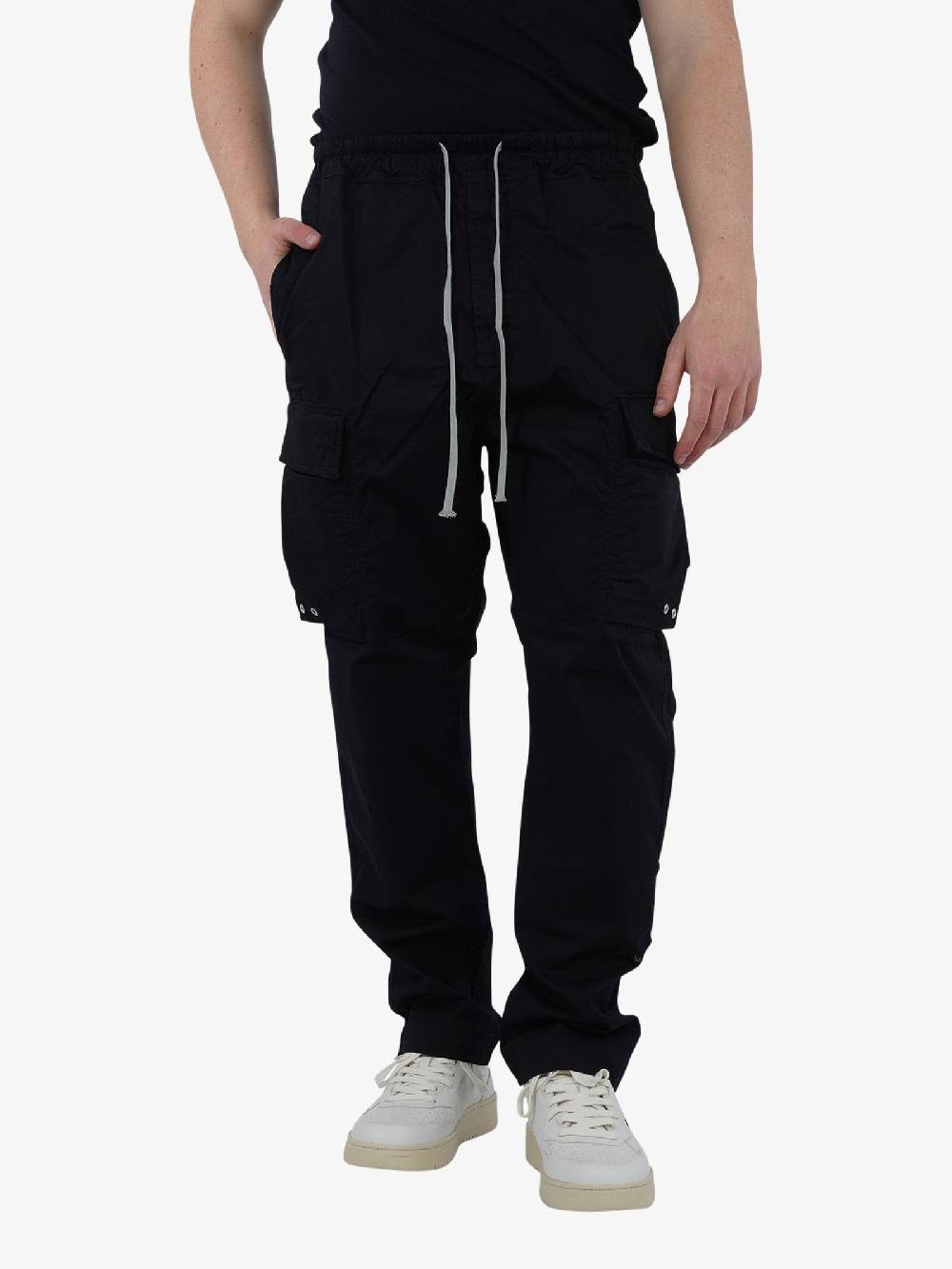 STATE OF ORDER Pantalone Courirer SO1PSS240005 Uomo Cotone Nero